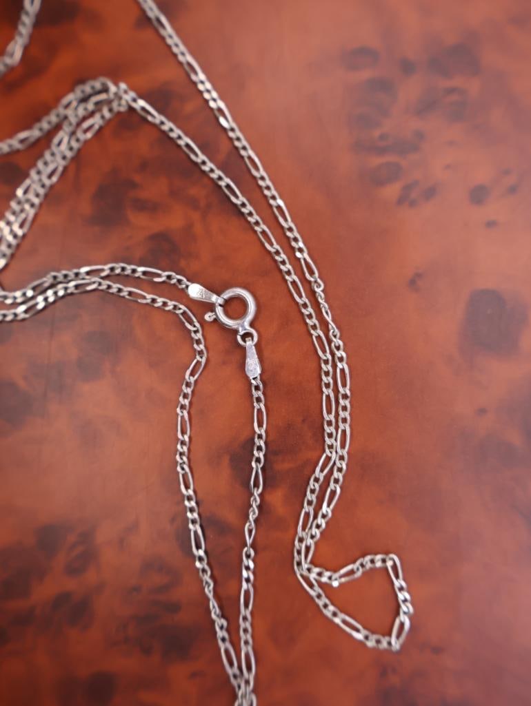 Collection of silver chains - 4