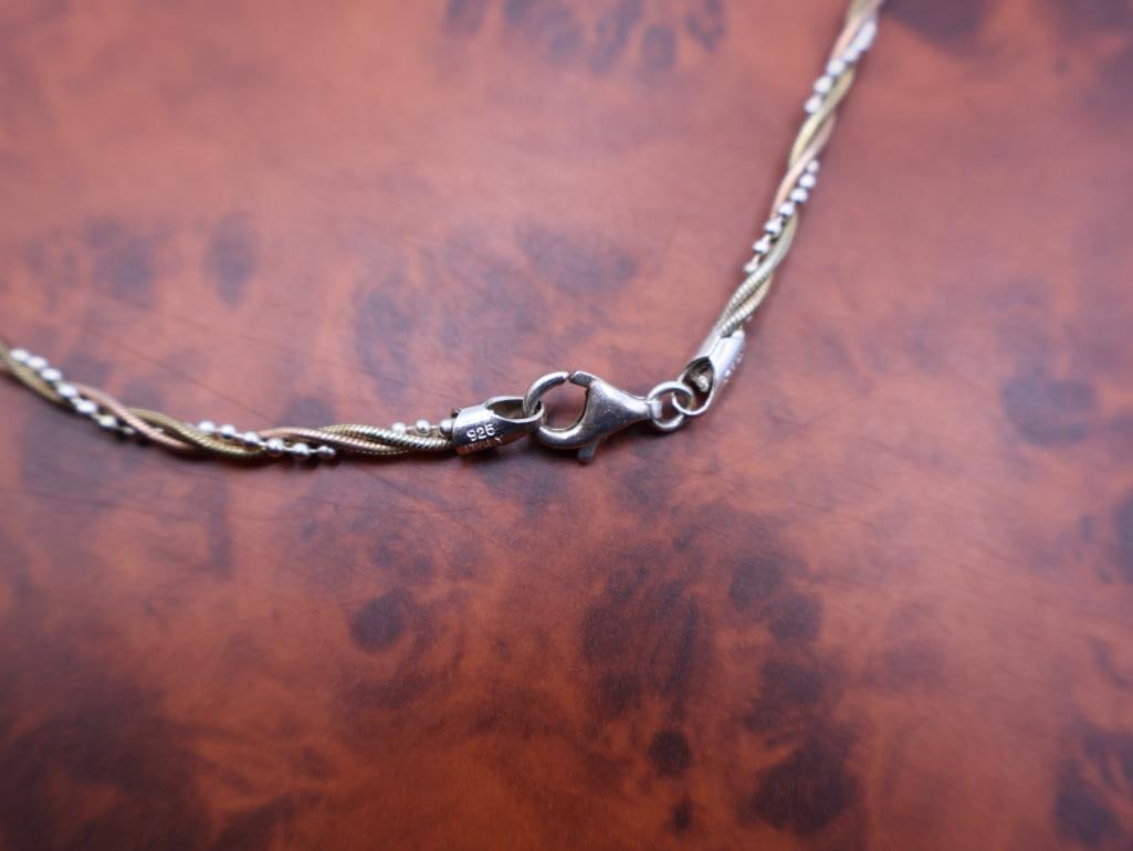 Gold Wash Sterling Chain and More - 10