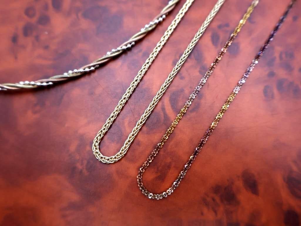 Gold Wash Sterling Chain and More - 3