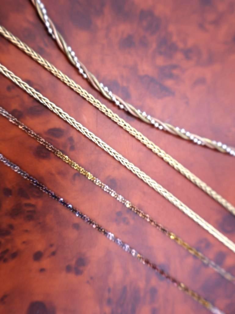 Gold Wash Sterling Chain and More - 4