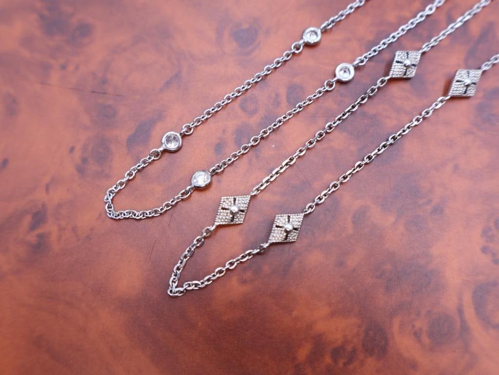 Two .925 Necklaces - 4