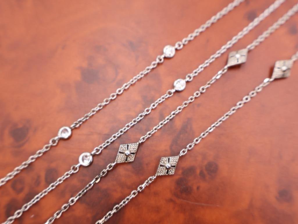 Two .925 Necklaces - 5