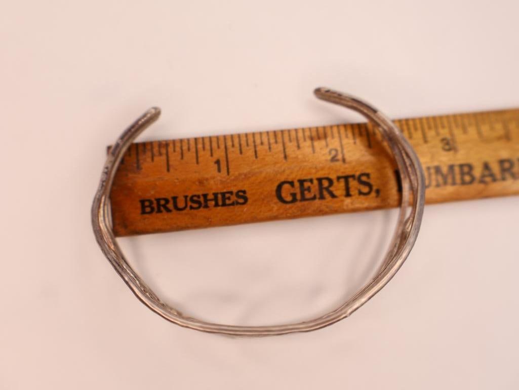 Silver bracelets - 4