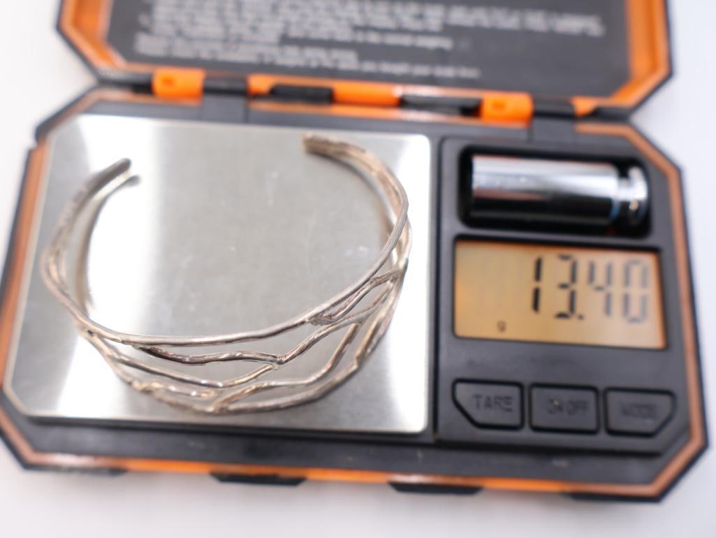 Silver bracelets - 6