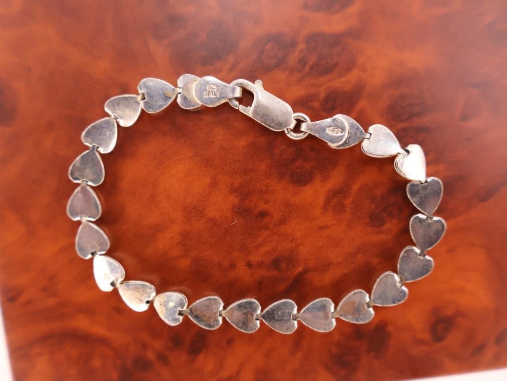 Silver bracelets - 7