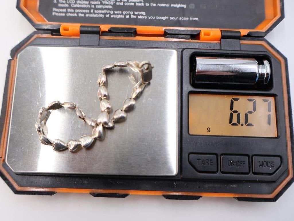 Silver bracelets - 8