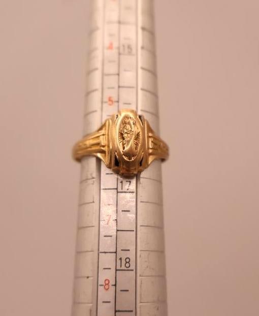 10k Gold 1949 Class Ring - 6