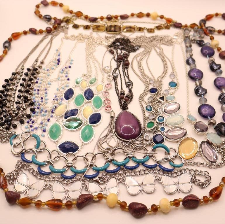 Large Lot of Statement Necklaces and More (1 of 10)