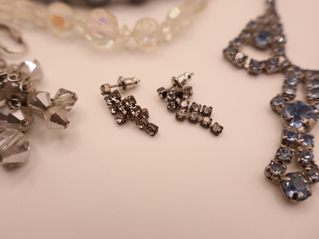 Collection of Vintage Rhinestone Jewelry - 4