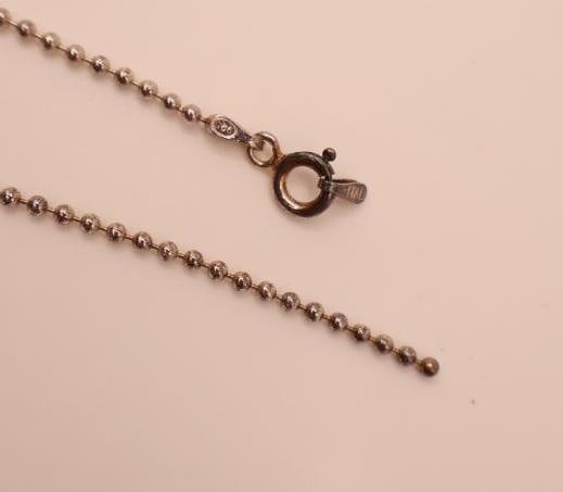 Sterling Silver Necklace and Bracelet with Semi Precious Stones - 10