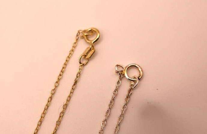 Two Sterling Silver Pendant Necklaces - 3