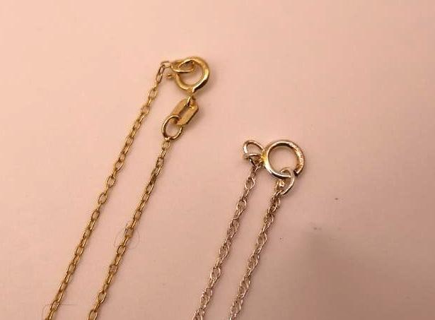 Two Sterling Silver Pendant Necklaces - 4