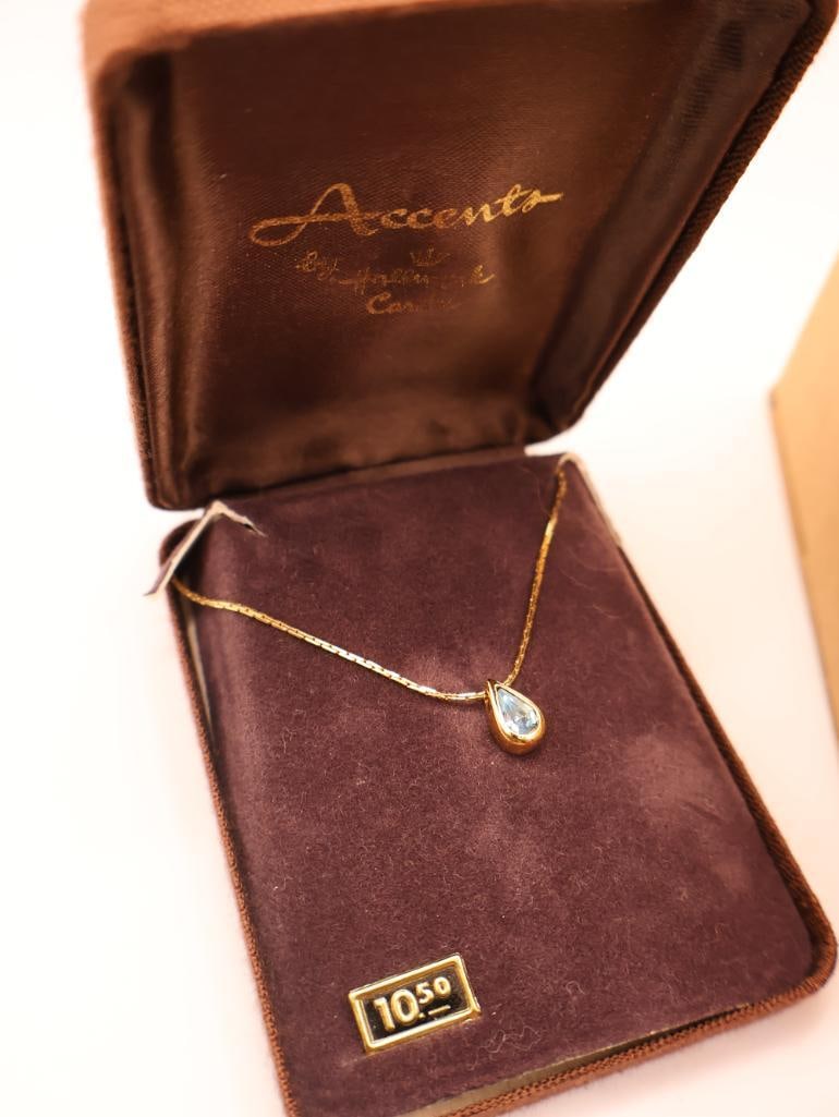 Collection of Jewelry including Garwood Watch and Sterling CZ Necklace - 13