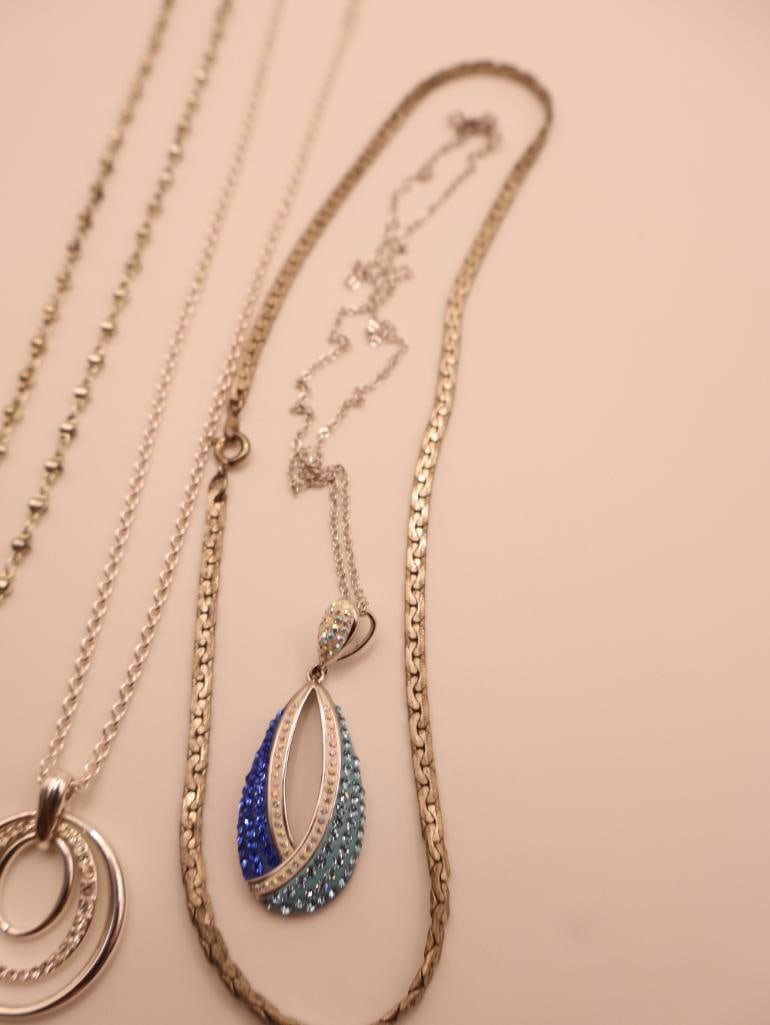 Various Silver-Tone Costume Jewelry - 13