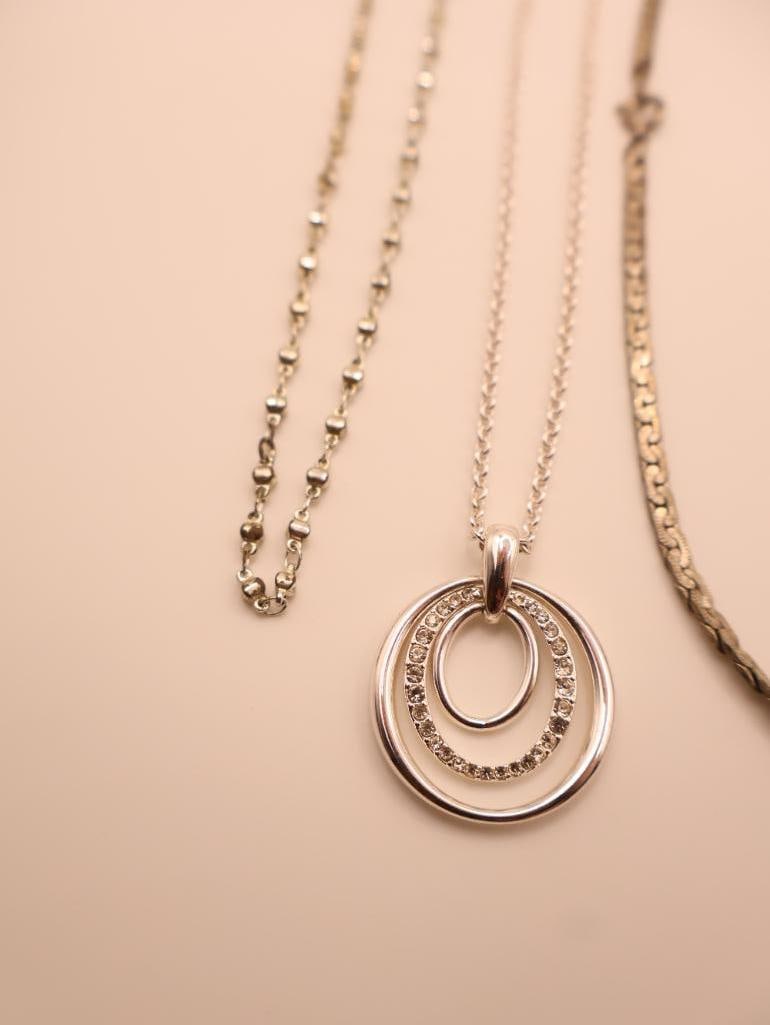 Various Silver-Tone Costume Jewelry - 16