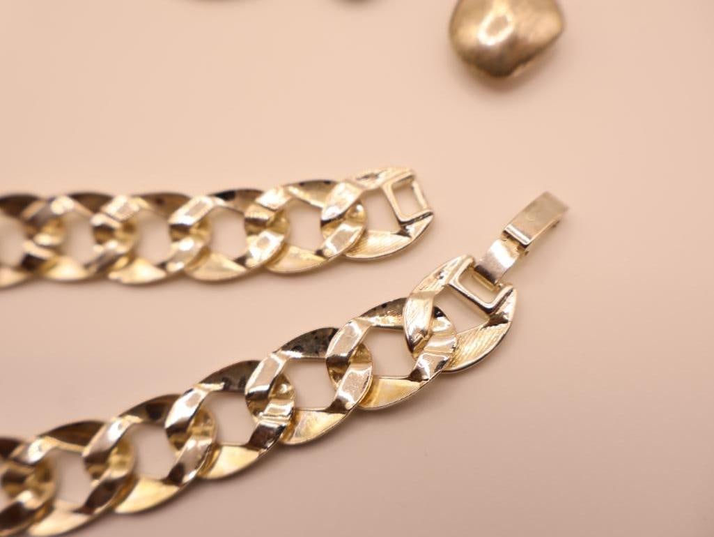 Various Silver-Tone Costume Jewelry - 4