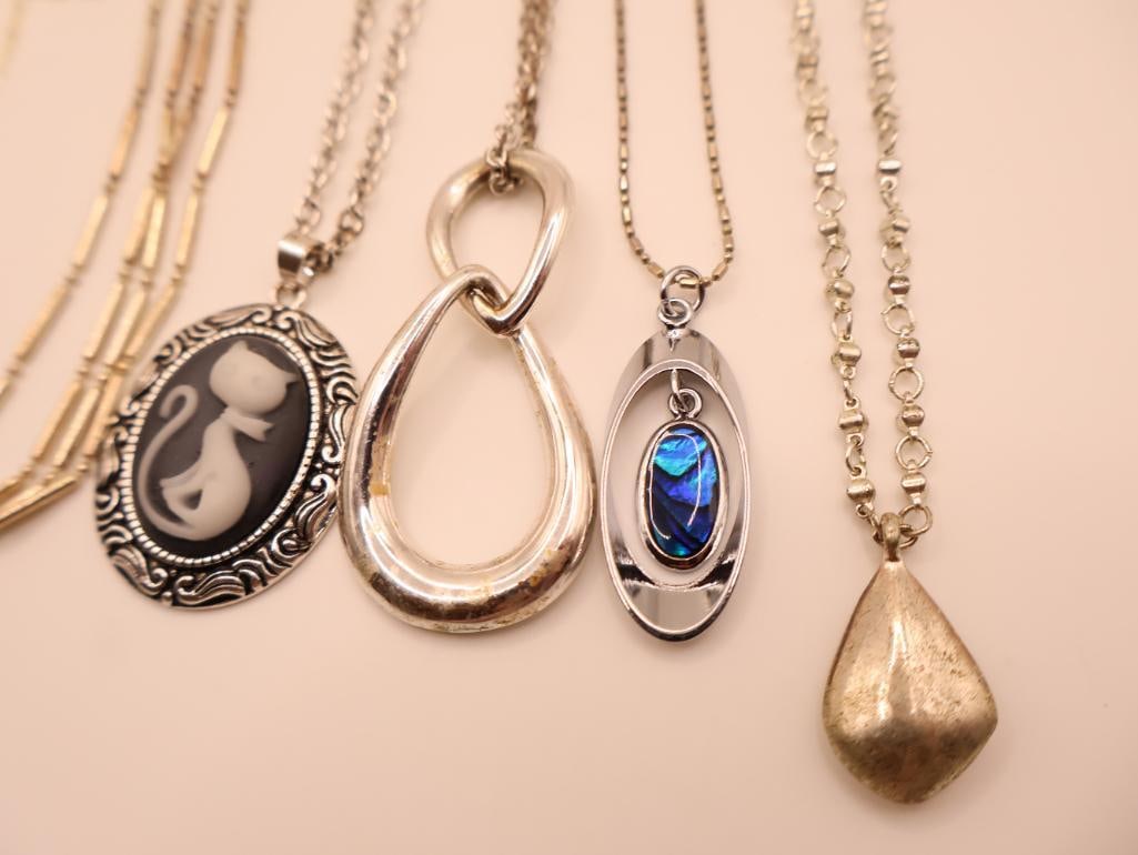 Various Silver-Tone Costume Jewelry - 5