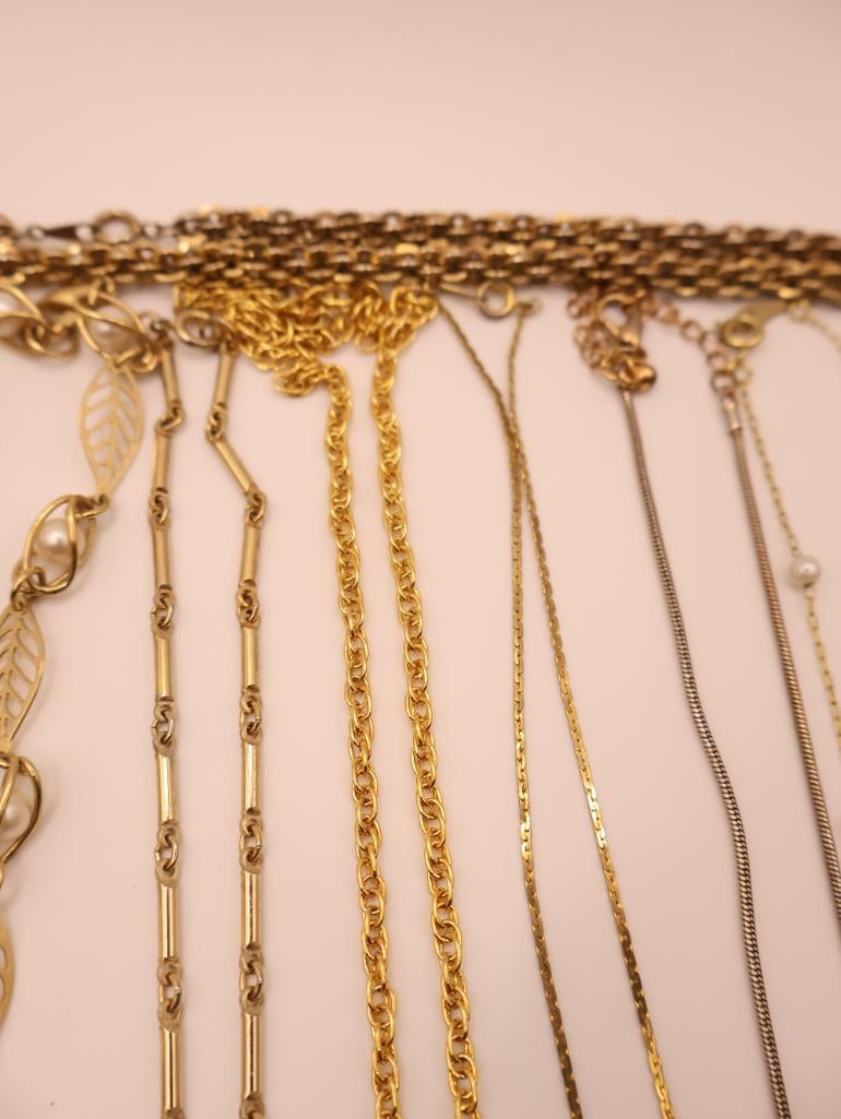 Various Gold-Tone Costume Jewelry - 10
