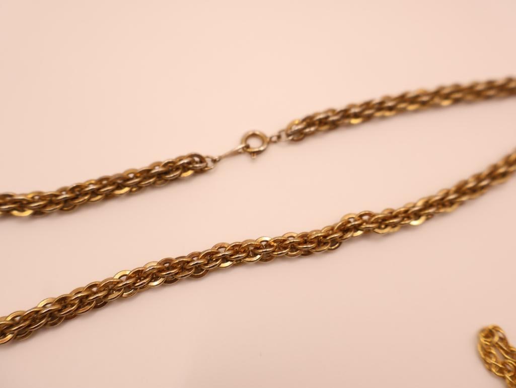 Various Gold-Tone Costume Jewelry - 13