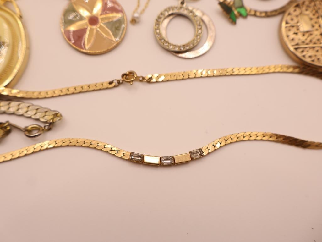 Various Gold-Tone Costume Jewelry - 2
