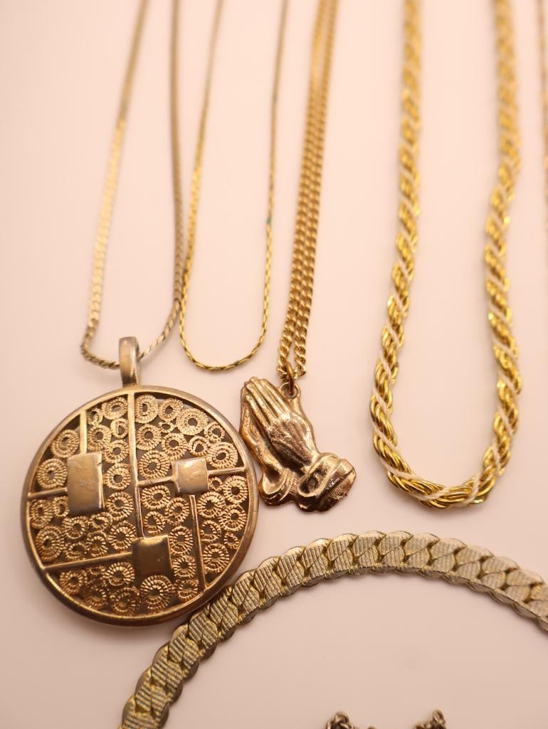 Various Gold-Tone Costume Jewelry - 4