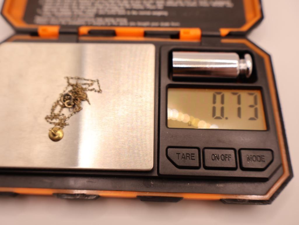 Three 925 Silver Chains and Rolled Gold Chain - 11