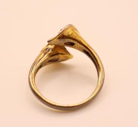 Vintage Turquoise Shard Cuff, Sterling Ring & Earrings - 6