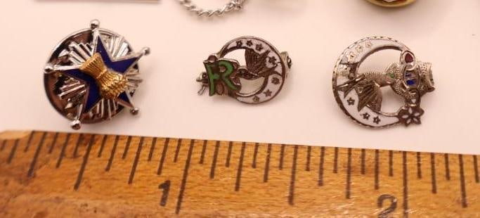 Collection of Vintage Men's Accessories, including 14k Pin - 11