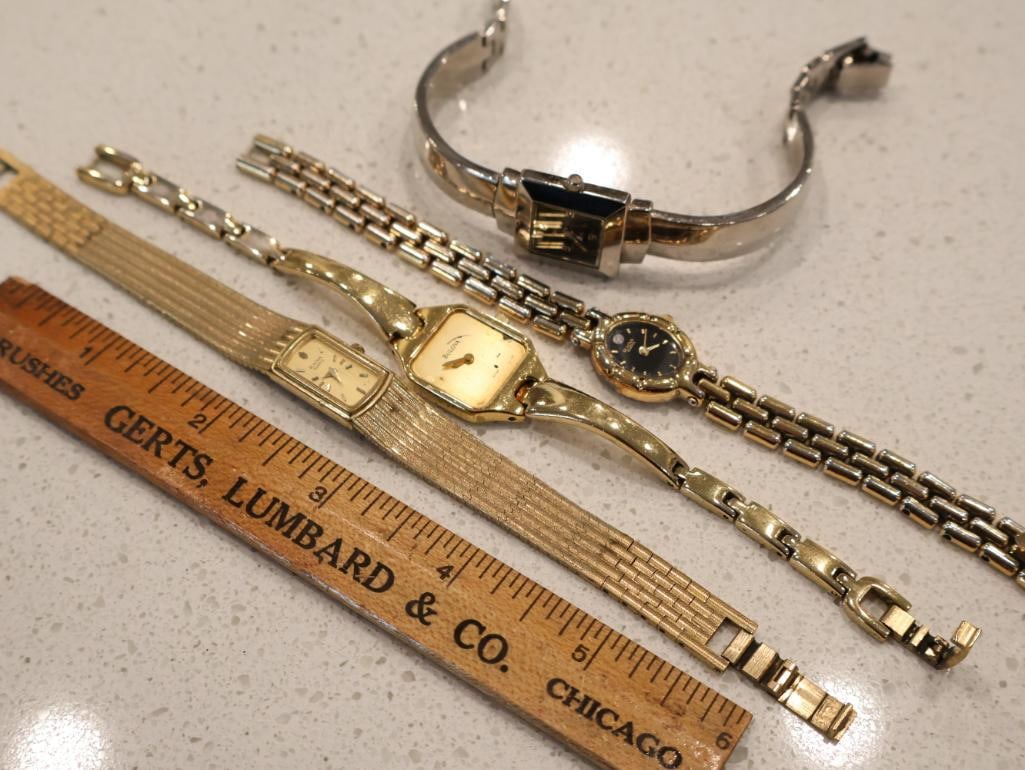 Collection of four vintage women's wristwatches - 2