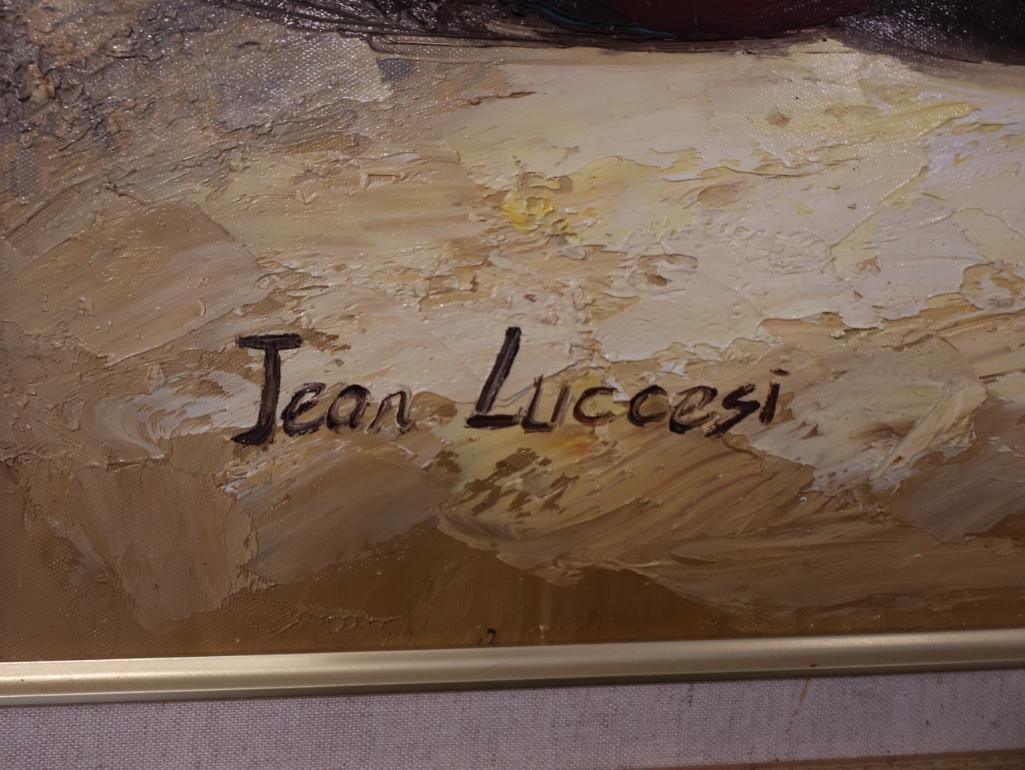 Original still life oil painting by contemporary artist Jean Luccesi - 3