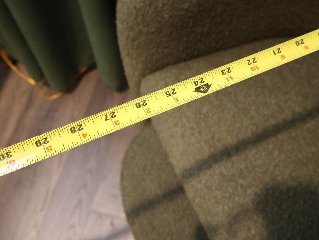 Modern upholstered accent set and a multi-tiered display stand - 7