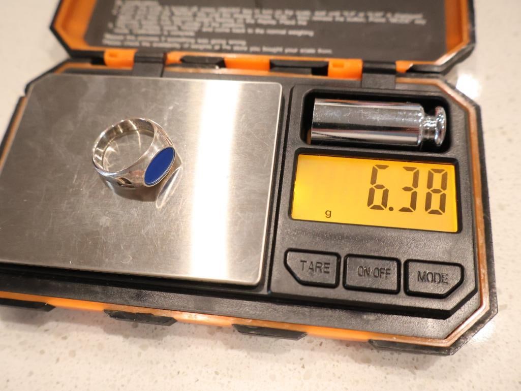 Tiffany & Co. Sterling Silver NASA Rockwell International Ring - 7