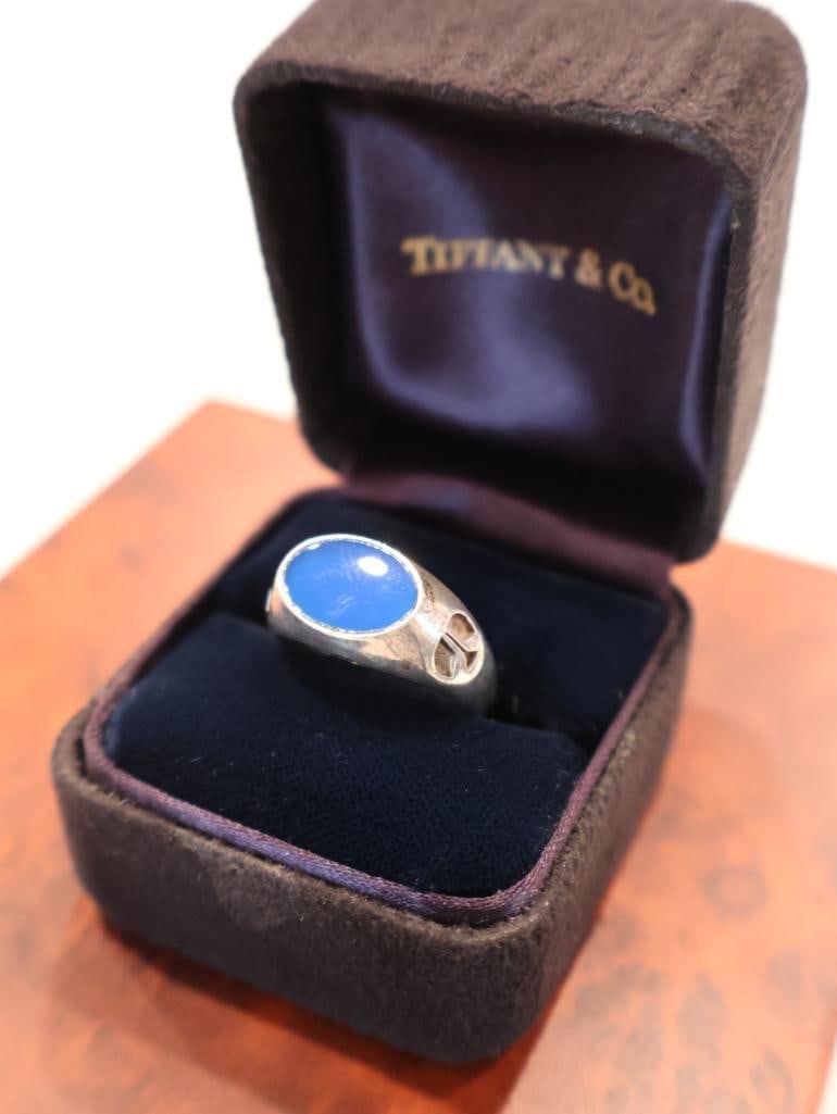 Tiffany & Co. Sterling Silver NASA Rockwell International Ring - 8