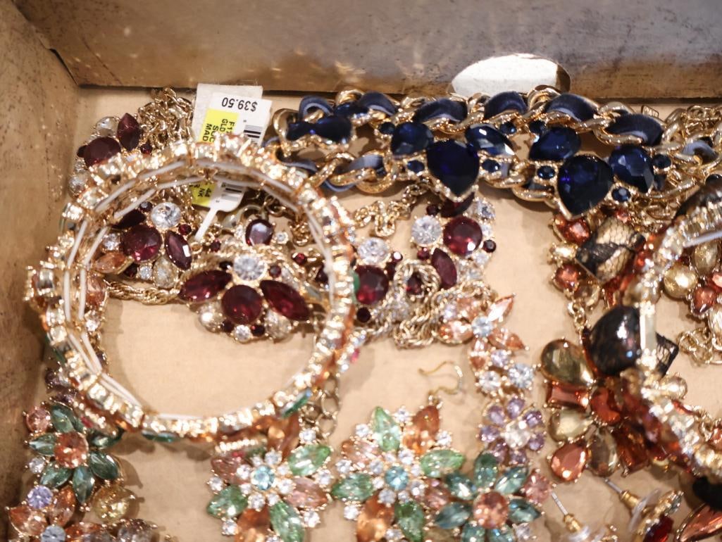 Large collection of ladies costume jewelry with Betsey Johnson - 16