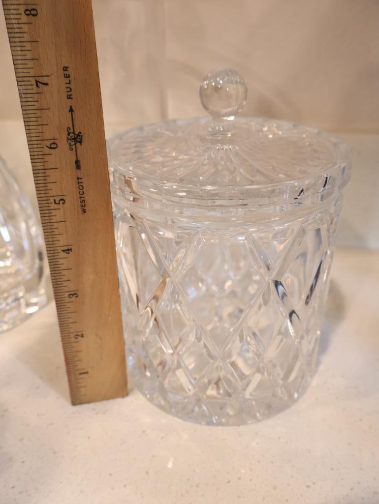 Collection of high-quality Japanese Sasaki Crystal barware and serveware - 10