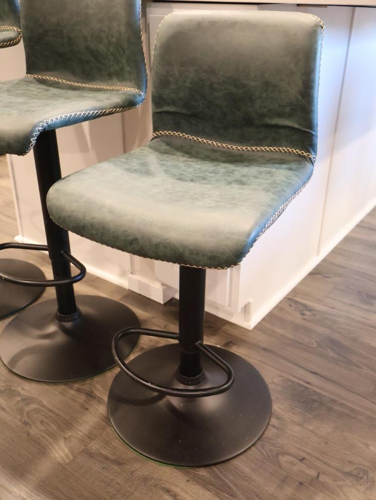 Swivel Adjustable Height Bar Stools - 2