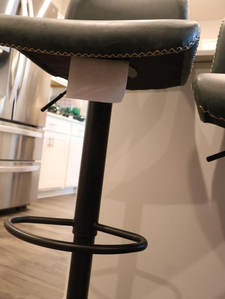 Swivel Adjustable Height Bar Stools - 8