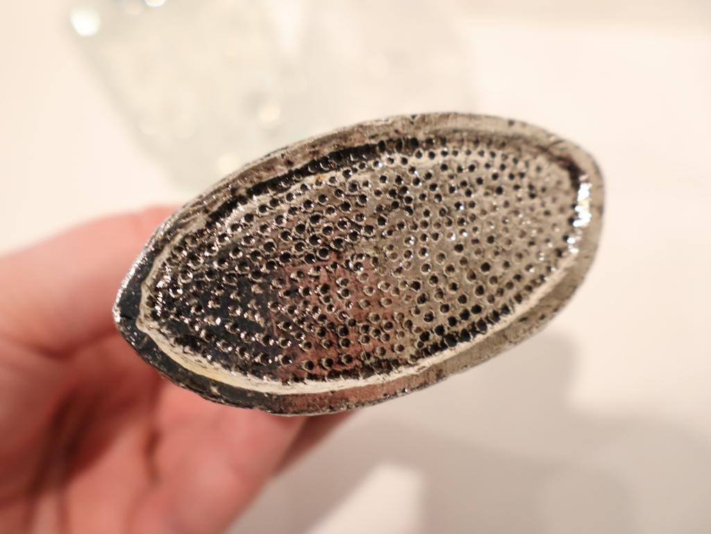 Curated collection of four vintage crystal and glass perfume bottles - 6