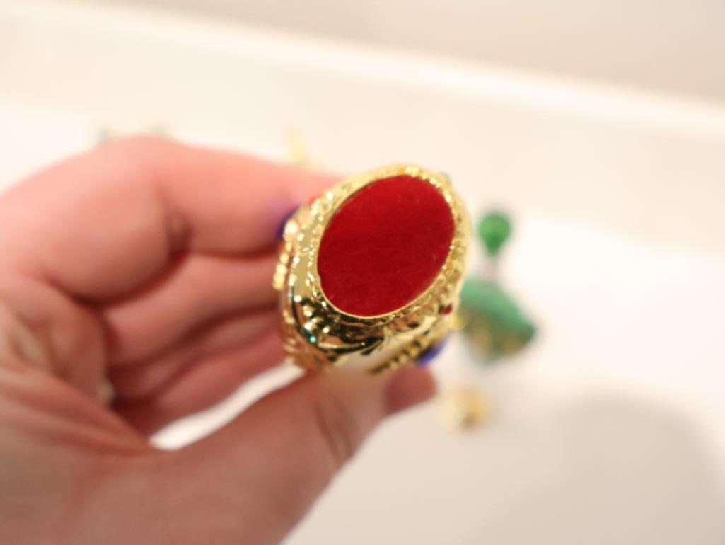 Six Lovely Decorative refillable perfume bottles - 10