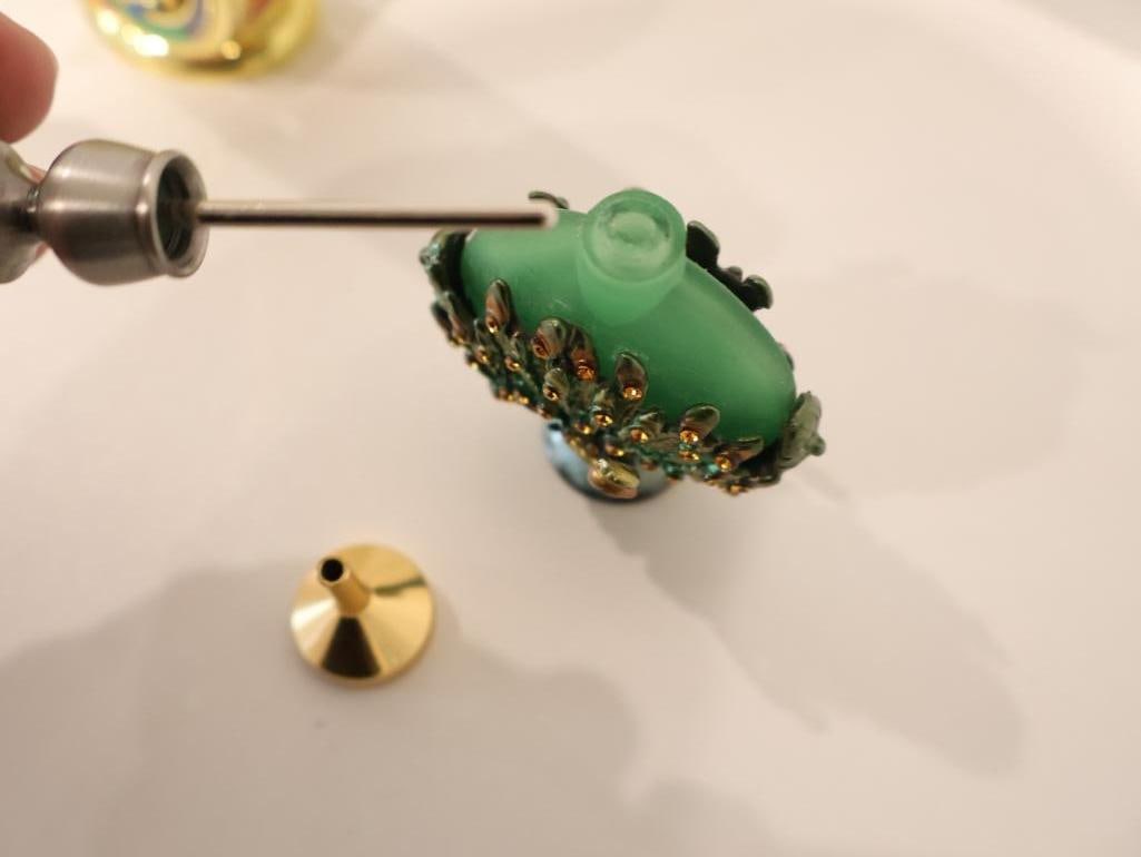 Six Lovely Decorative refillable perfume bottles - 12