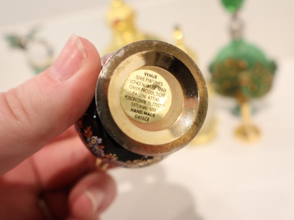 Six Lovely Decorative refillable perfume bottles - 4