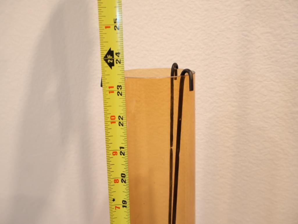 Three decorative glass items representing mid-century modern and Art Deco aesthetics - 3