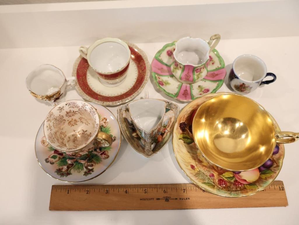 Collection of vintage teacups - 2