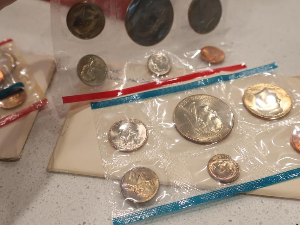 Four United States Mint Uncirculated Coin Sets - 5