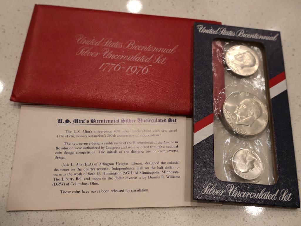 17761976 United States Bicentennial Silver Uncirculated Set (1 of 5)
