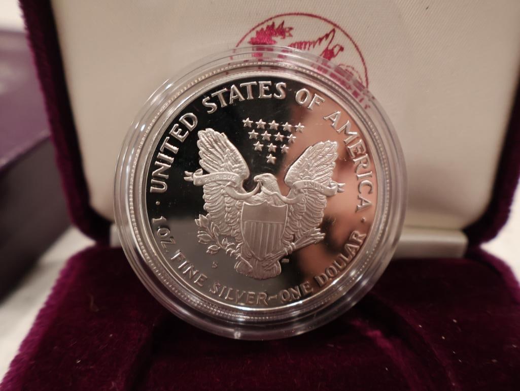 1987 American Eagle One Ounce Proof Silver Bullion Coin - 3