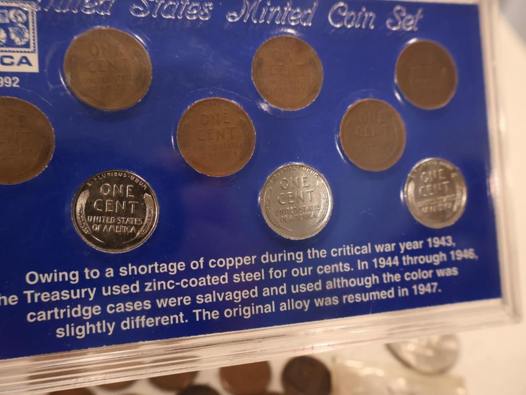 Diverse collection of mid-to-late 20th-century and modern American coinage - 3