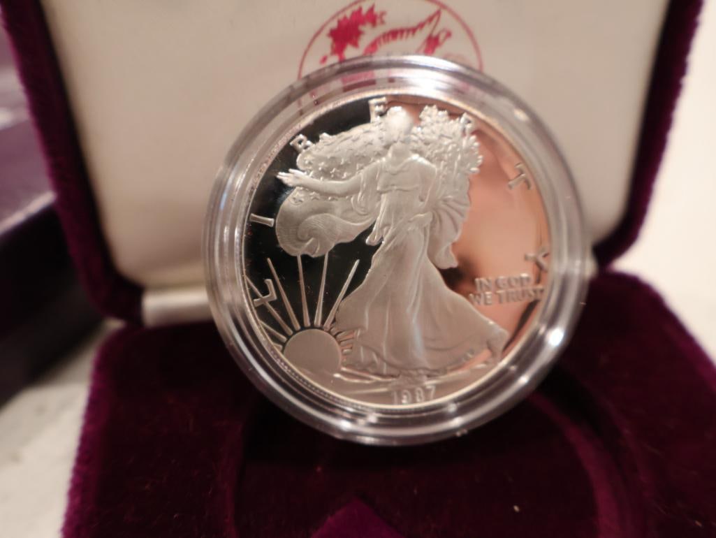 1988 American Eagle One Ounce Proof Silver Bullion Coin - 2