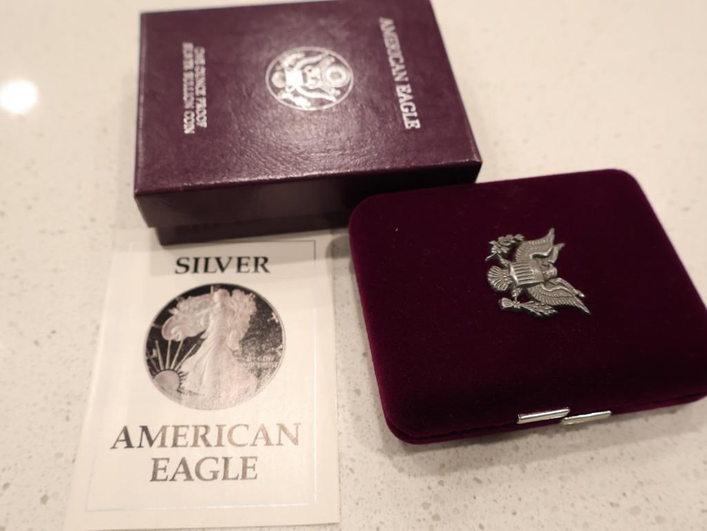 1988 American Eagle One Ounce Proof Silver Bullion Coin - 4