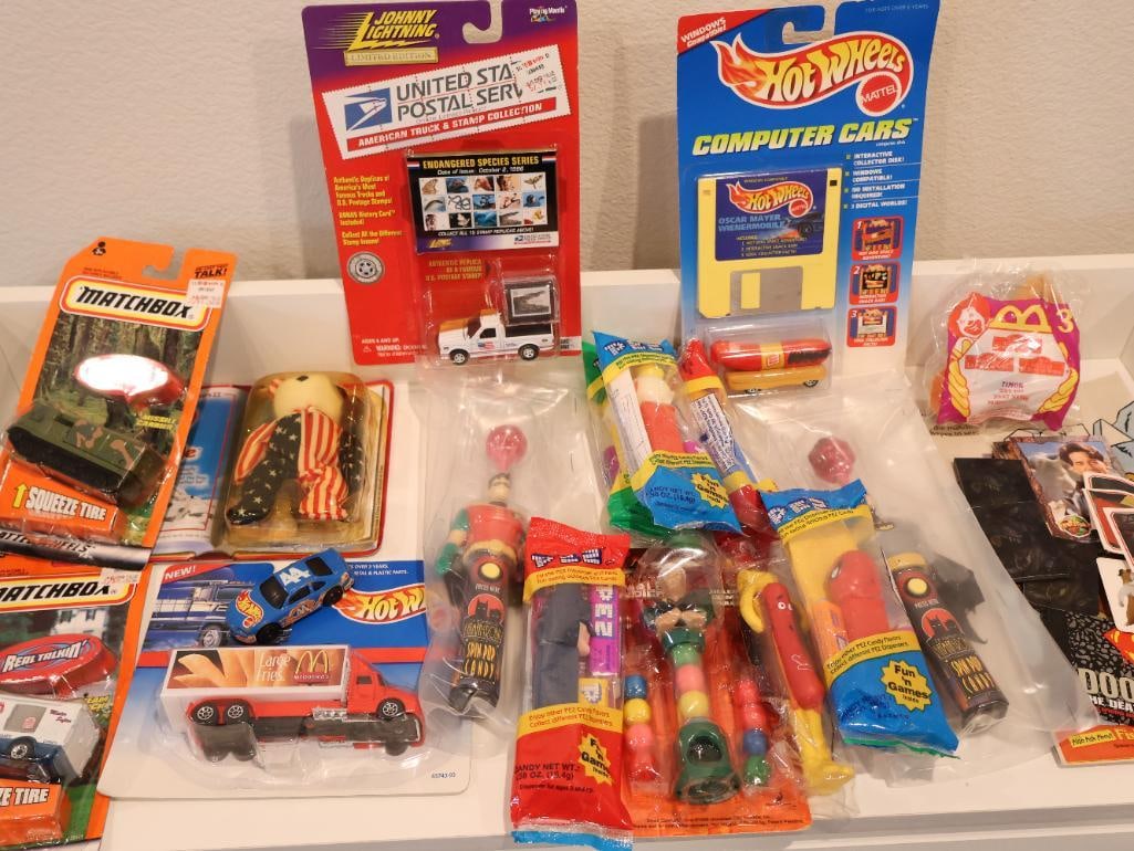 Eclectic collection of vintage 1990s-era toys and collectibles (1 of 14)